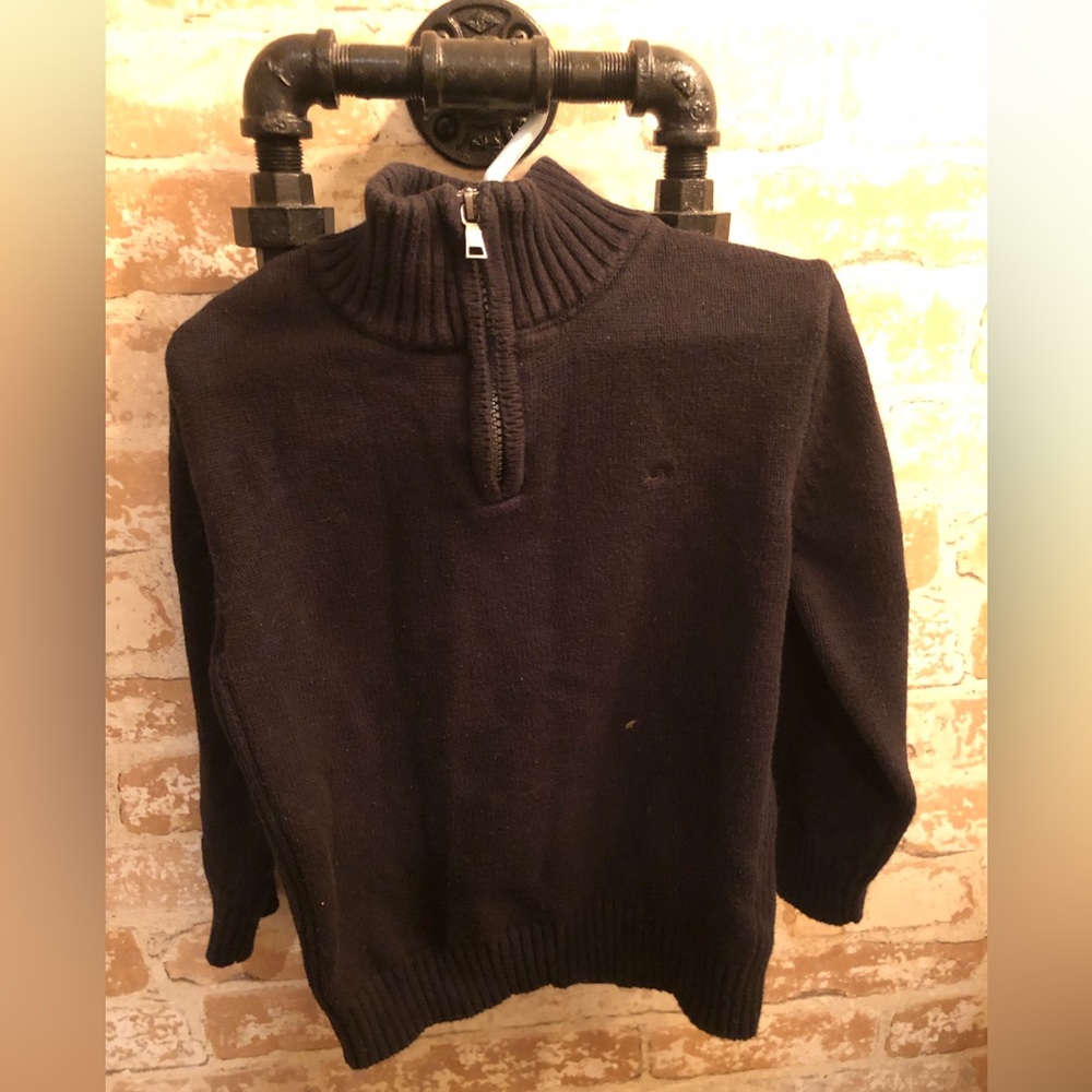 ✂️Calvin Klein boys half-zip sweater Size 5 - Picture 1 of 4